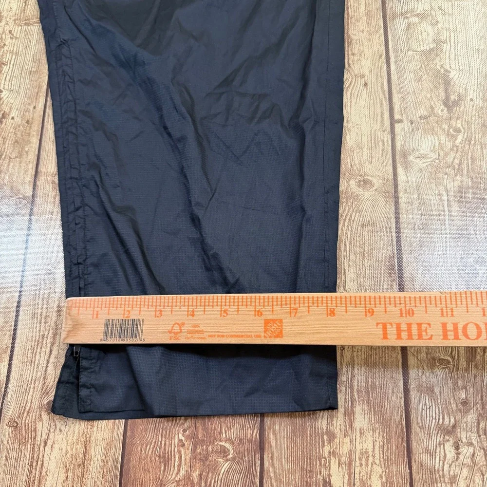 Sun Mountain Rain Pants Mens Extra Large Black Athletic Ankle Zip